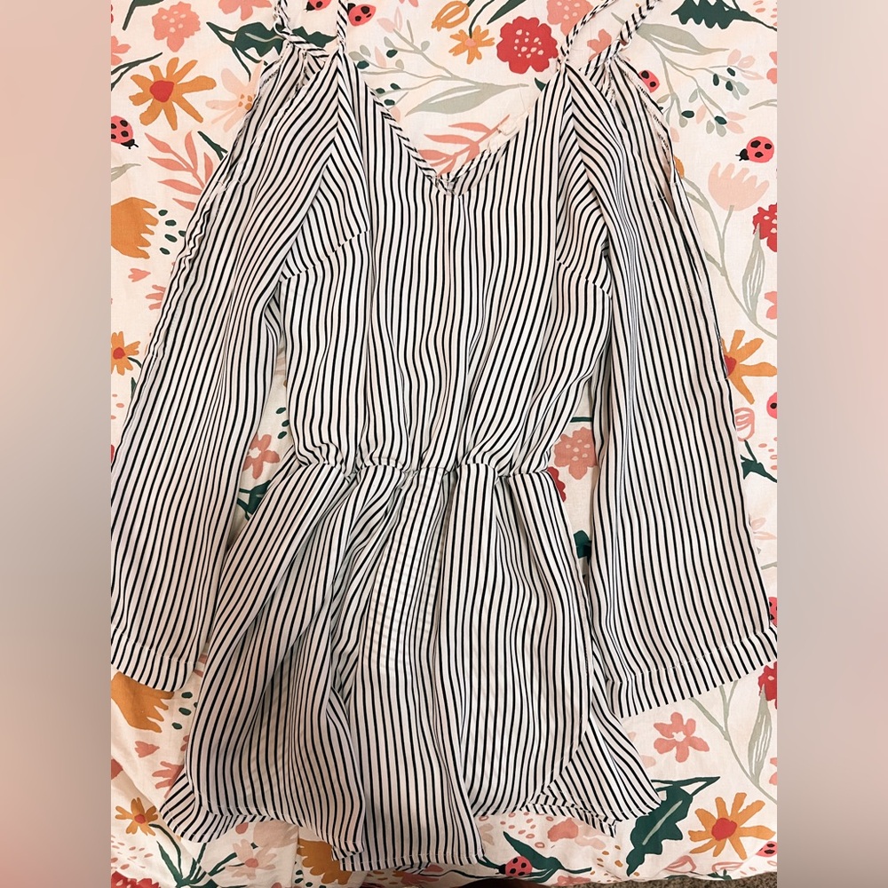 Stripped Rebellion romper